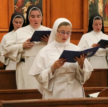 dominican sisters catholic religious vocations women prayer faith Day Hero Mobile