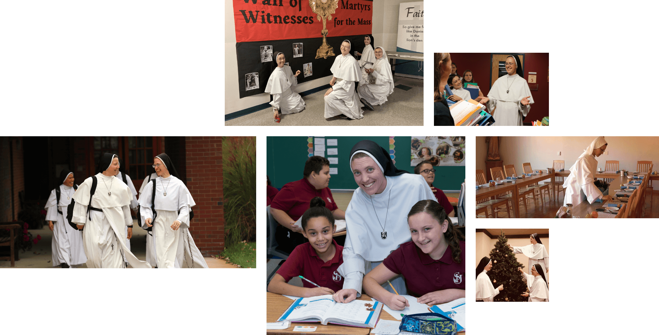 dominican sisters catholic religious vocations women prayer faith Day Collage 2