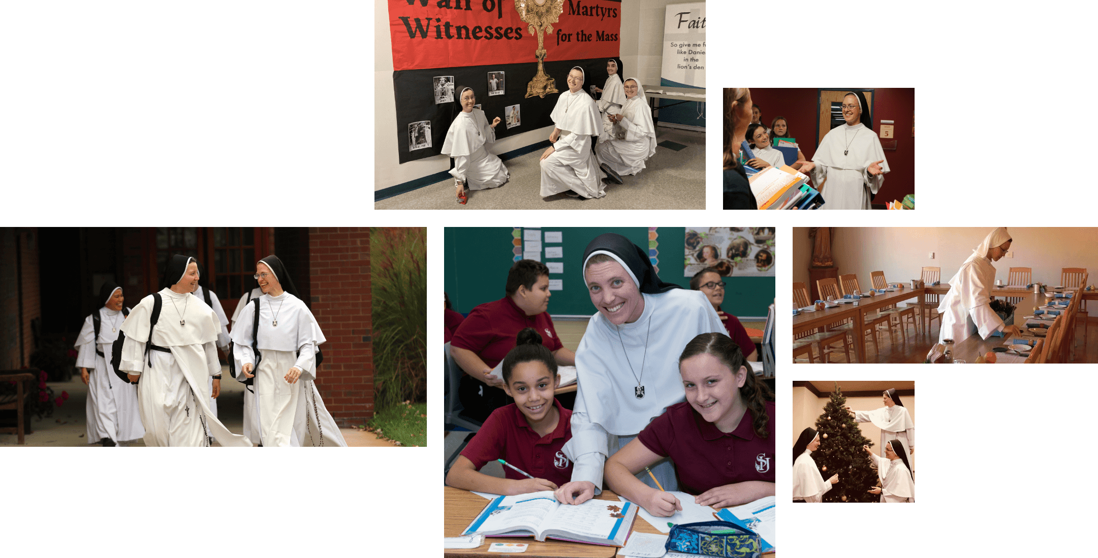 dominican sisters catholic religious vocations women prayer faith Day Collage 2 dominican sisters catholic religious vocations women prayer faith Day Collage 2